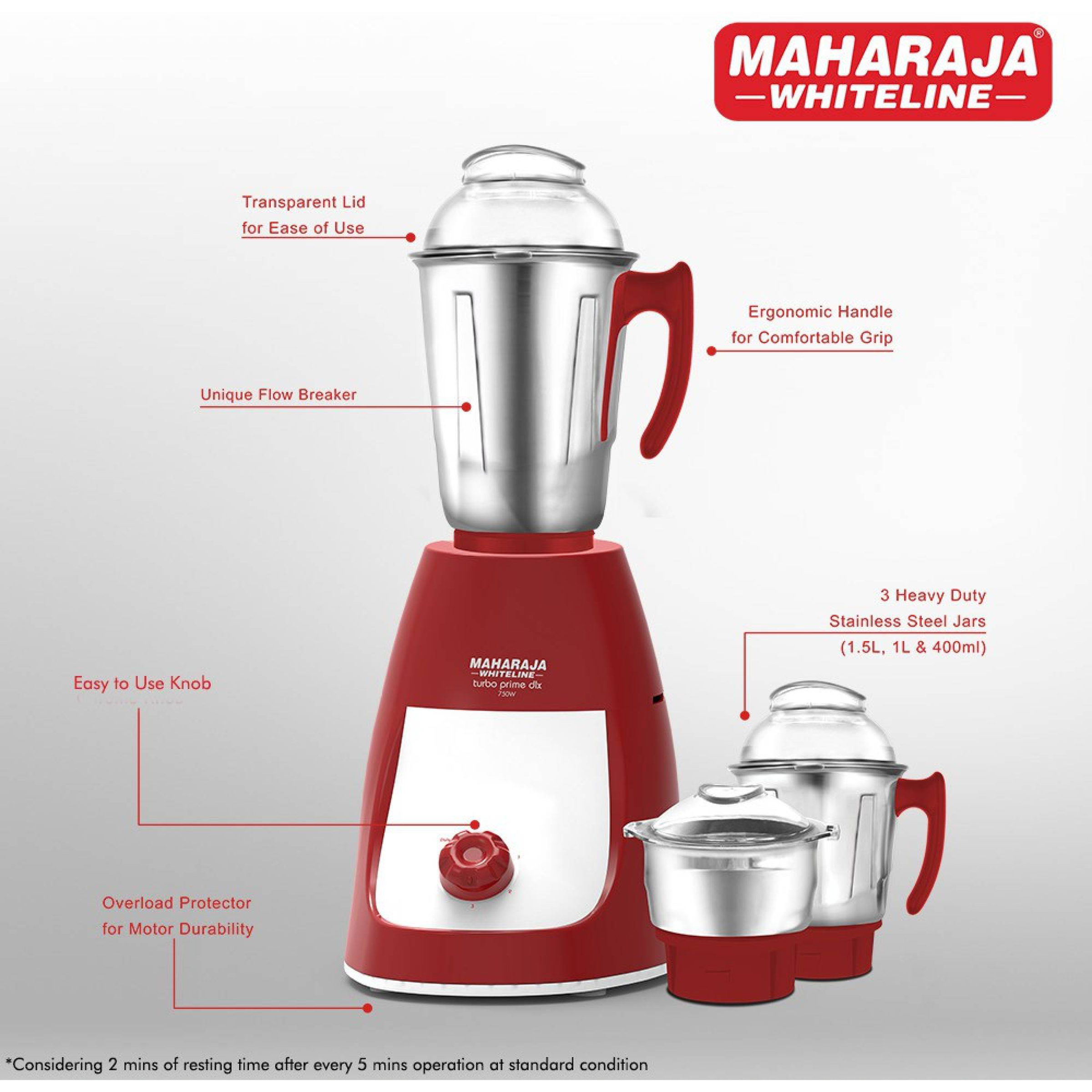 Maharaja mixer grinder 2000 watts deals price